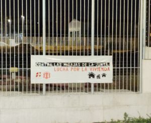Contra las migajas de la junta, lucha por la vivienda