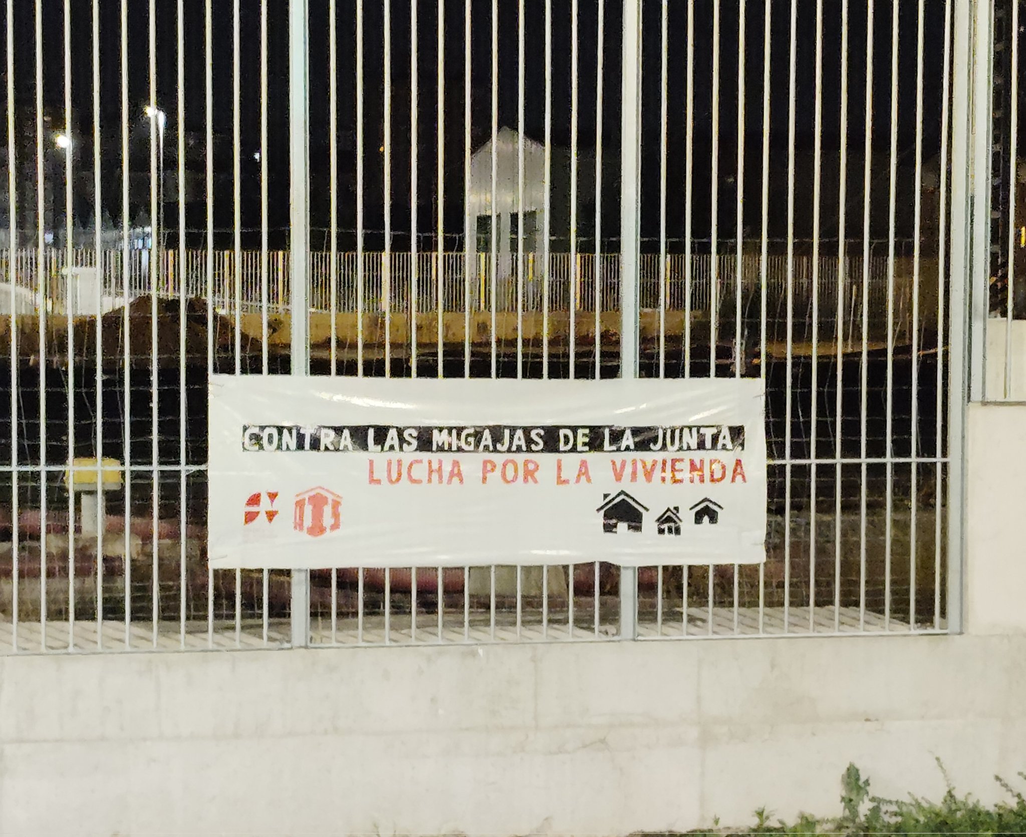 Contra las migajas de la junta, lucha por la vivienda